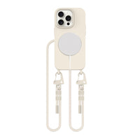 COUVERTURE TECH-PROTECT MAGNECKLACE MAGSAFE IPHONE 14 PRO COSMIC LATTE