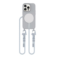 COUVERTURE TECH-PROTECT MAGNECKLACE MAGSAFE IPHONE 14 PRO GRIS CRAYON