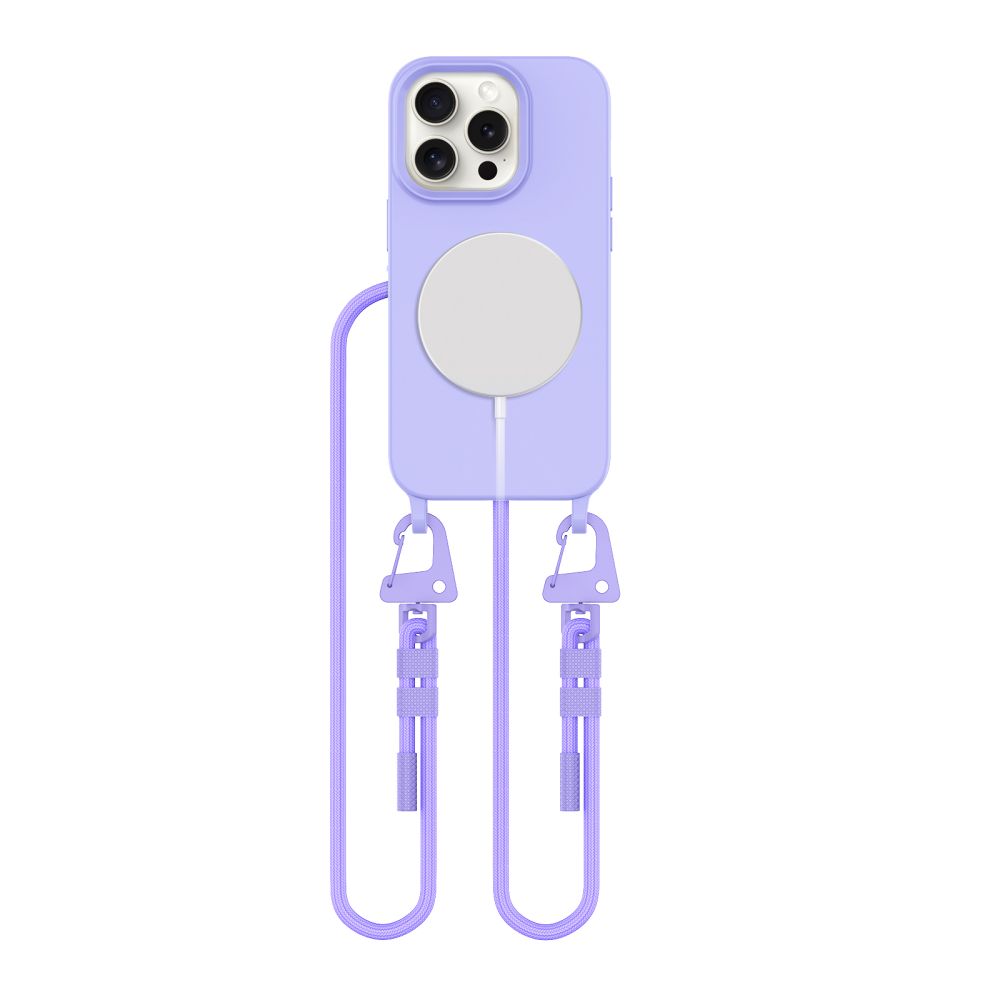 COUVERTURE TECH-PROTECT MAGNECKLACE MAGSAFE IPHONE 14 PRO LAVANDE