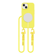 COUVERTURE TECH-PROTECT MAGNECKLACE MAGSAFE IPHONE 15 JAUNE CANARIS