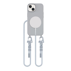 COUVERTURE TECH-PROTECT MAGNECKLACE MAGSAFE IPHONE 15 GRIS CRAYON