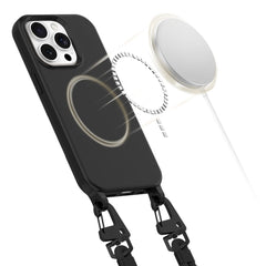 COUVERTURE TECH-PROTECT MAGNECKLACE MAGSAFE IPHONE 15 PRO NOIR