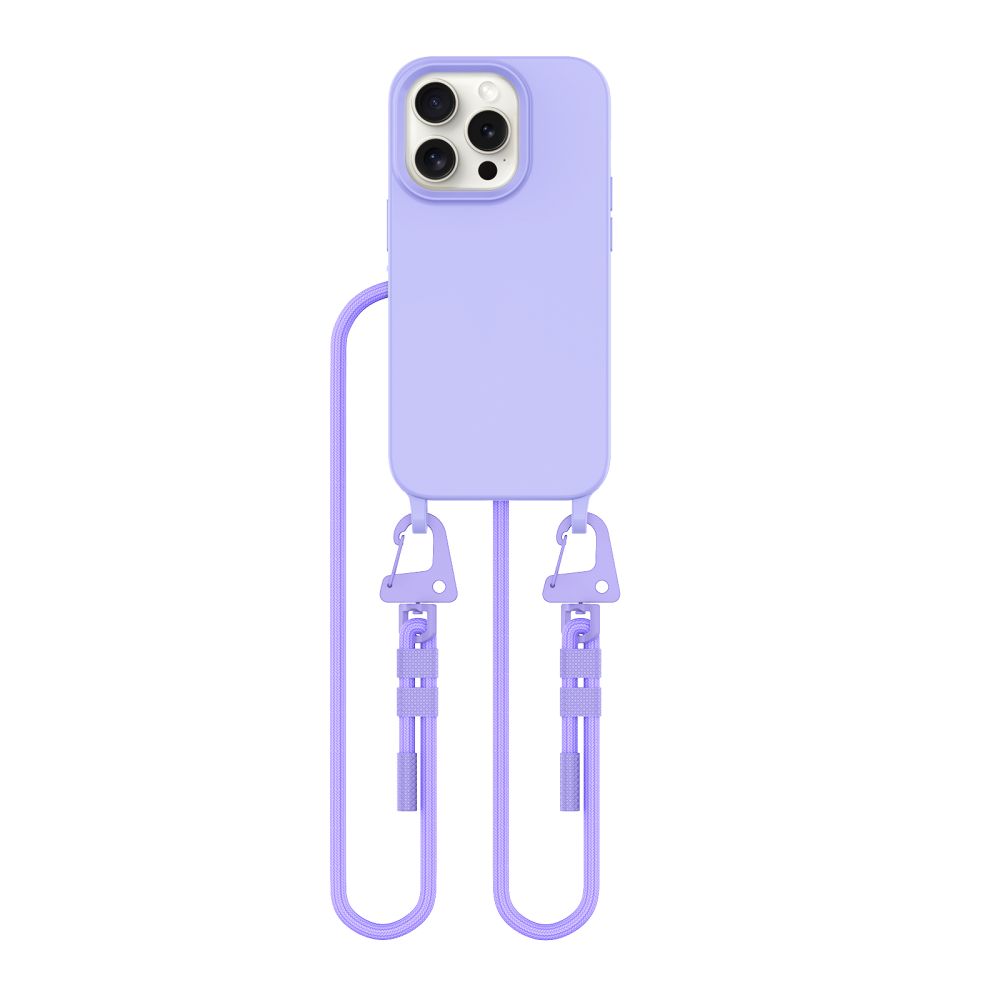COUVERTURE TECH-PROTECT MAGNECKLACE MAGSAFE IPHONE 15 PRO LAVANDE