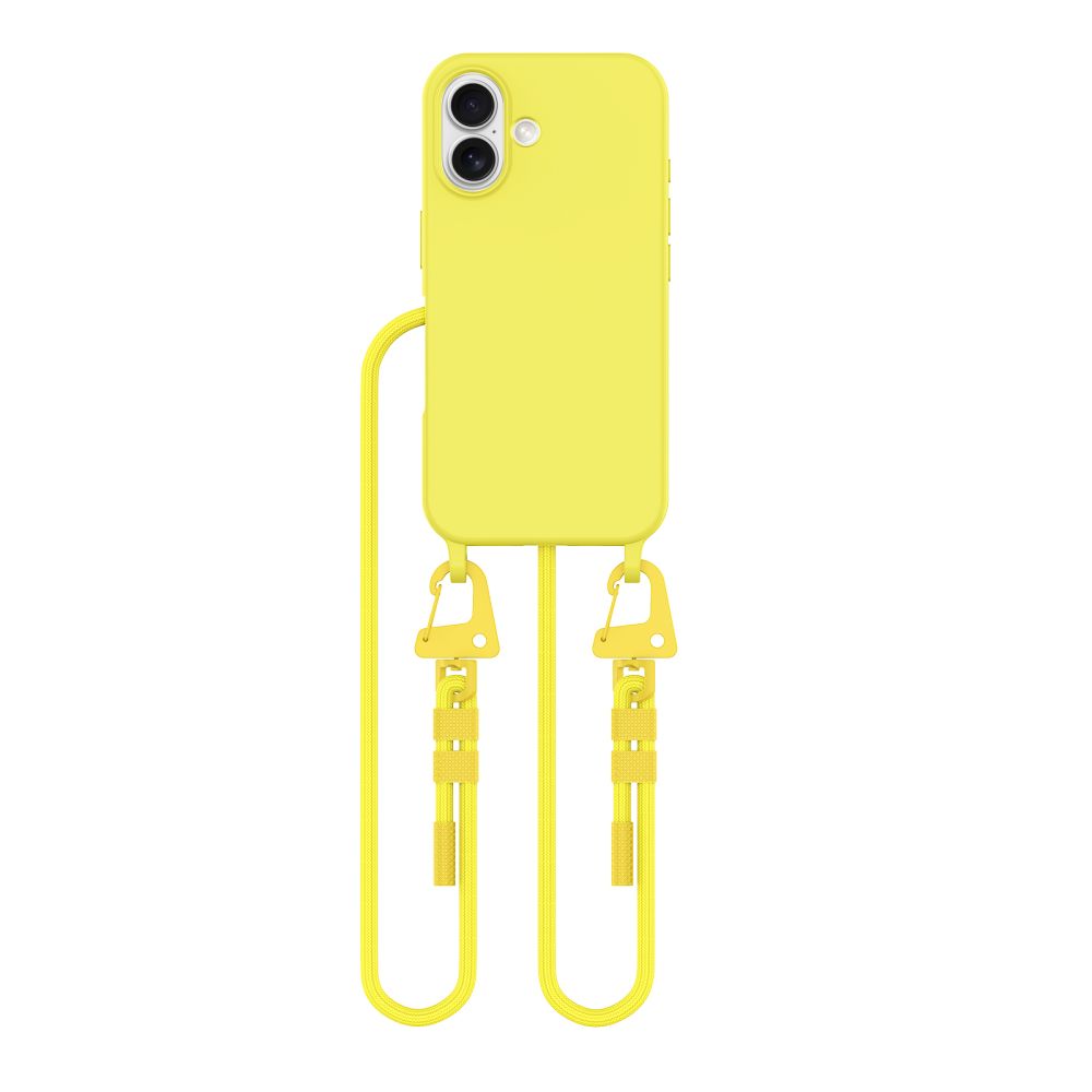 COUVERTURE TECH-PROTECT MAGNECKLACE MAGSAFE IPHONE 16 JAUNE CANARIS