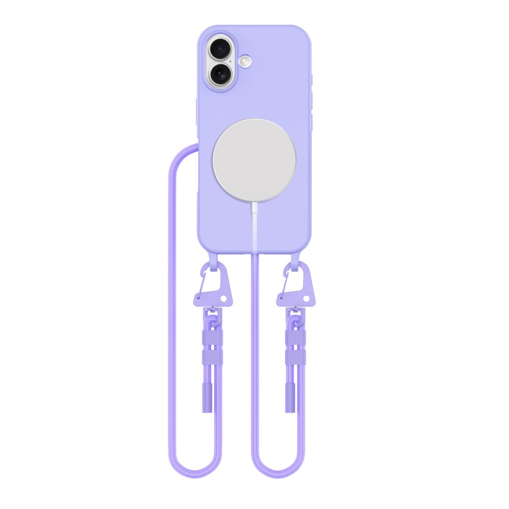 COUVERTURE TECH-PROTECT MAGNECKLACE MAGSAFE IPHONE 16 LAVANDE