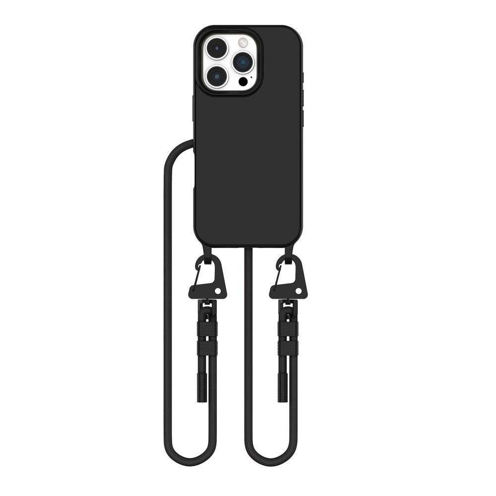 COUVERTURE TECH-PROTECT MAGNECKLACE MAGSAFE IPHONE 16 PRO NOIR