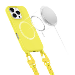 COUVERTURE TECH-PROTECT MAGNECKLACE MAGSAFE IPHONE 16 PRO JAUNE CANARIS