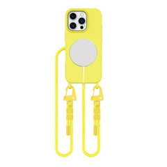 COUVERTURE TECH-PROTECT MAGNECKLACE MAGSAFE IPHONE 16 PRO JAUNE CANARIS