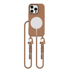 COQUE TECH-PROTECT MAGNECKLACE MAGSAFE IPHONE 16 PRO MARRON CHOCOLAT