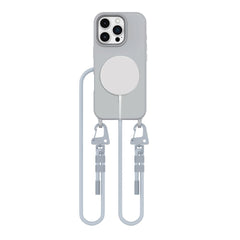 COUVERTURE TECH-PROTECT MAGNECKLACE MAGSAFE IPHONE 16 PRO GRIS CRAYON