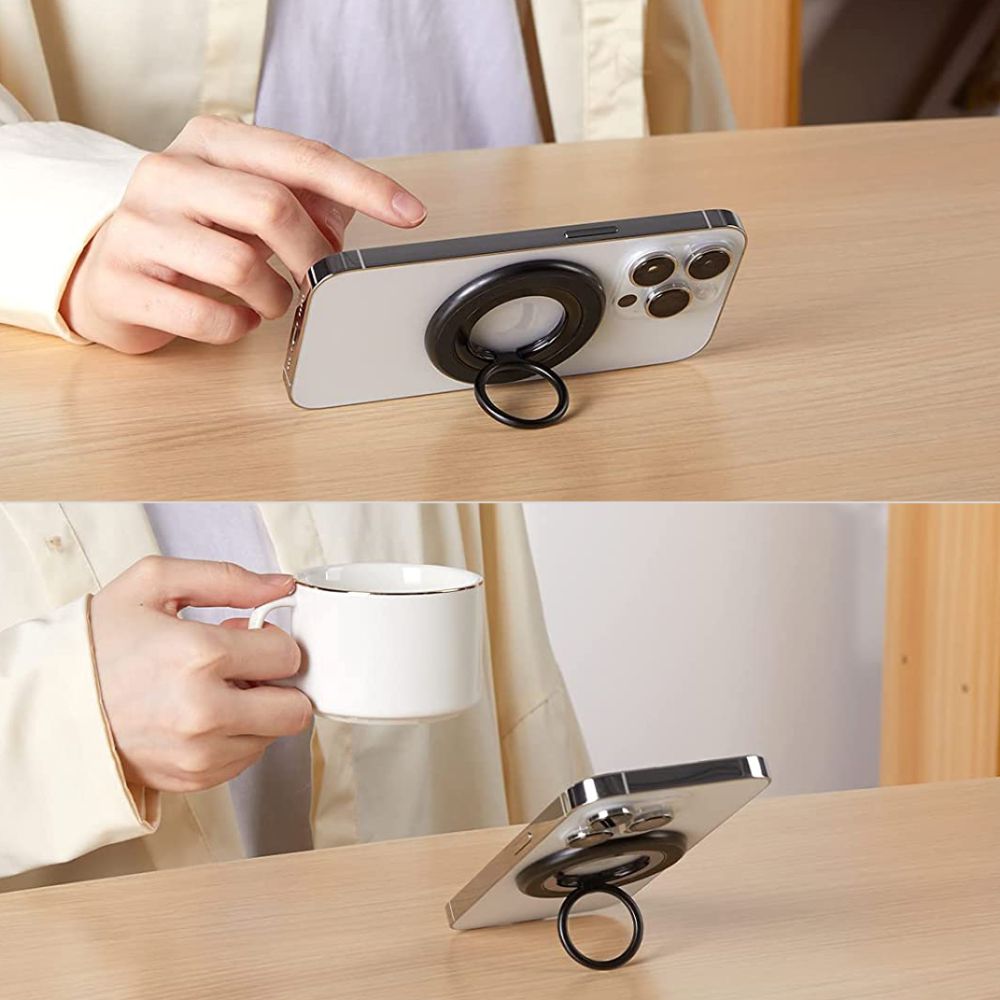BAGUE MAGSAFE MAGNÉTIQUE TECH-PROTECT GRIS