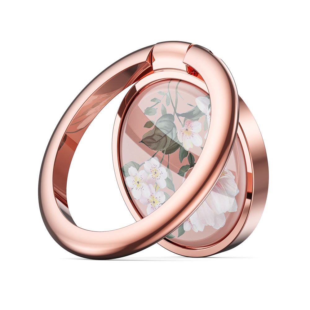 BAGUE MAGNÉTIQUE TECH-PROTECT TÉLÉPHONE FLEUR ROSE
