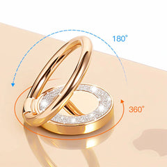 BAGUE MAGNÉTIQUE POUR TÉLÉPHONE TECH-PROTECT GLITTER OR