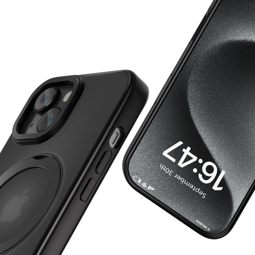 COUVERCLE TECH-PROTECT MAGRING MAGSAFE GALAXY S24 FE NOIR MAT