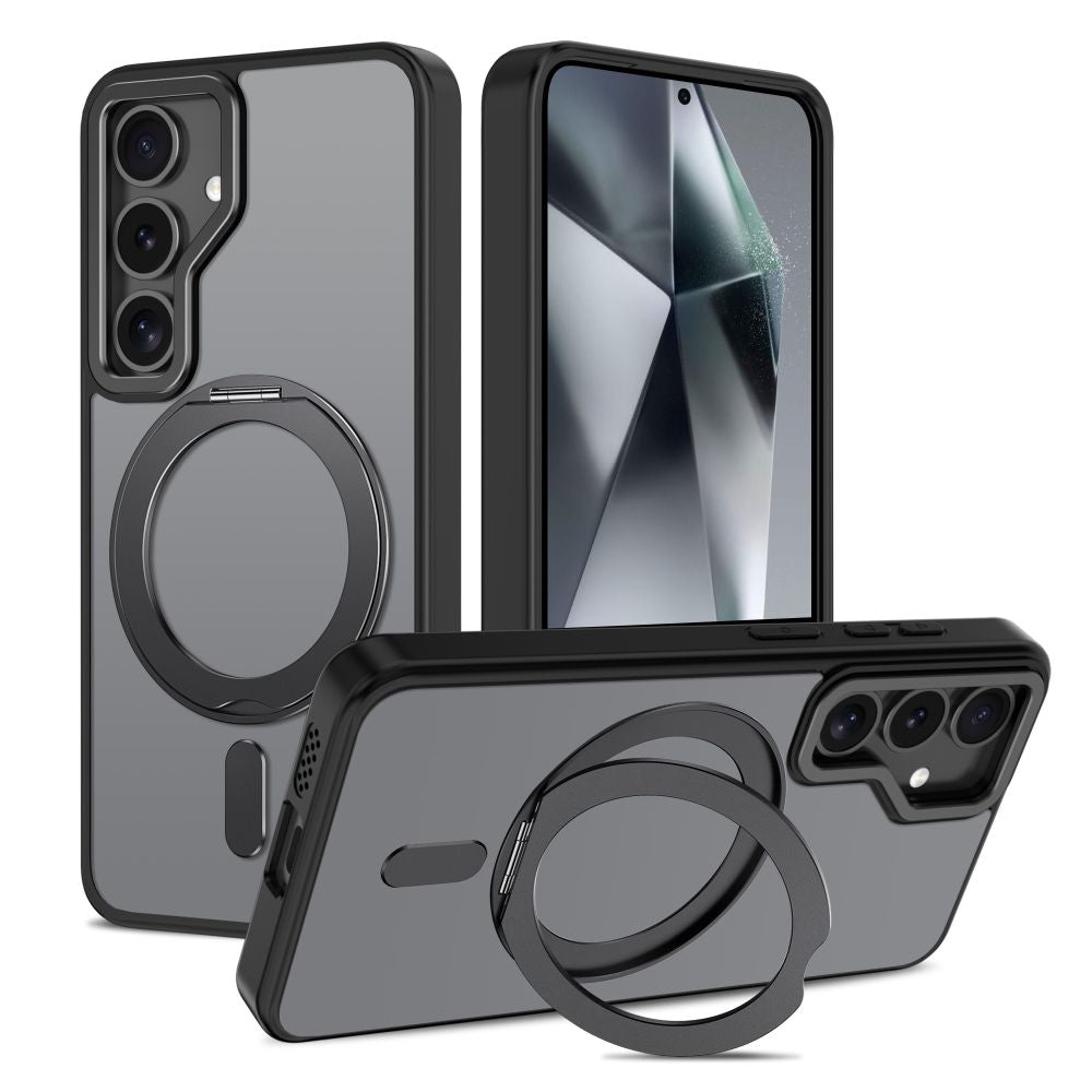 COUVERCLE TECH-PROTECT MAGRING MAGSAFE GALAXY S25 NOIR MATTE
