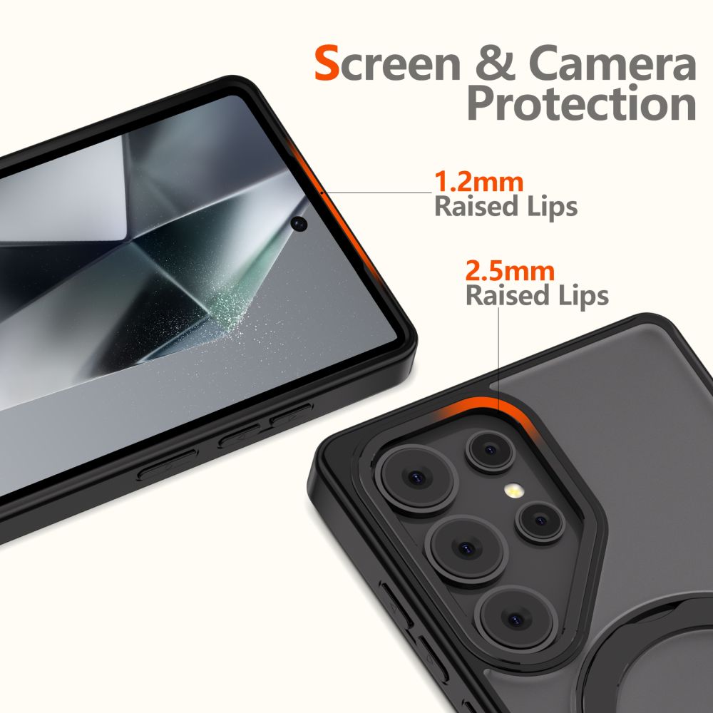 COUVERTURE TECH-PROTECT MAGRING MAGSAFE GALAXY S25 ULTRA NOIR MAT