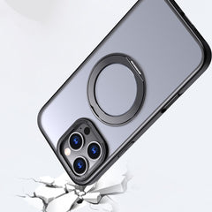 COQUE POUR IPHONE 16 PRO MAX TECH-PROTECT MAGRING MAGSAFE NOIR MAT