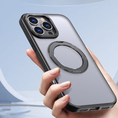 COQUE POUR IPHONE 16 PRO MAX TECH-PROTECT MAGRING MAGSAFE NOIR MAT