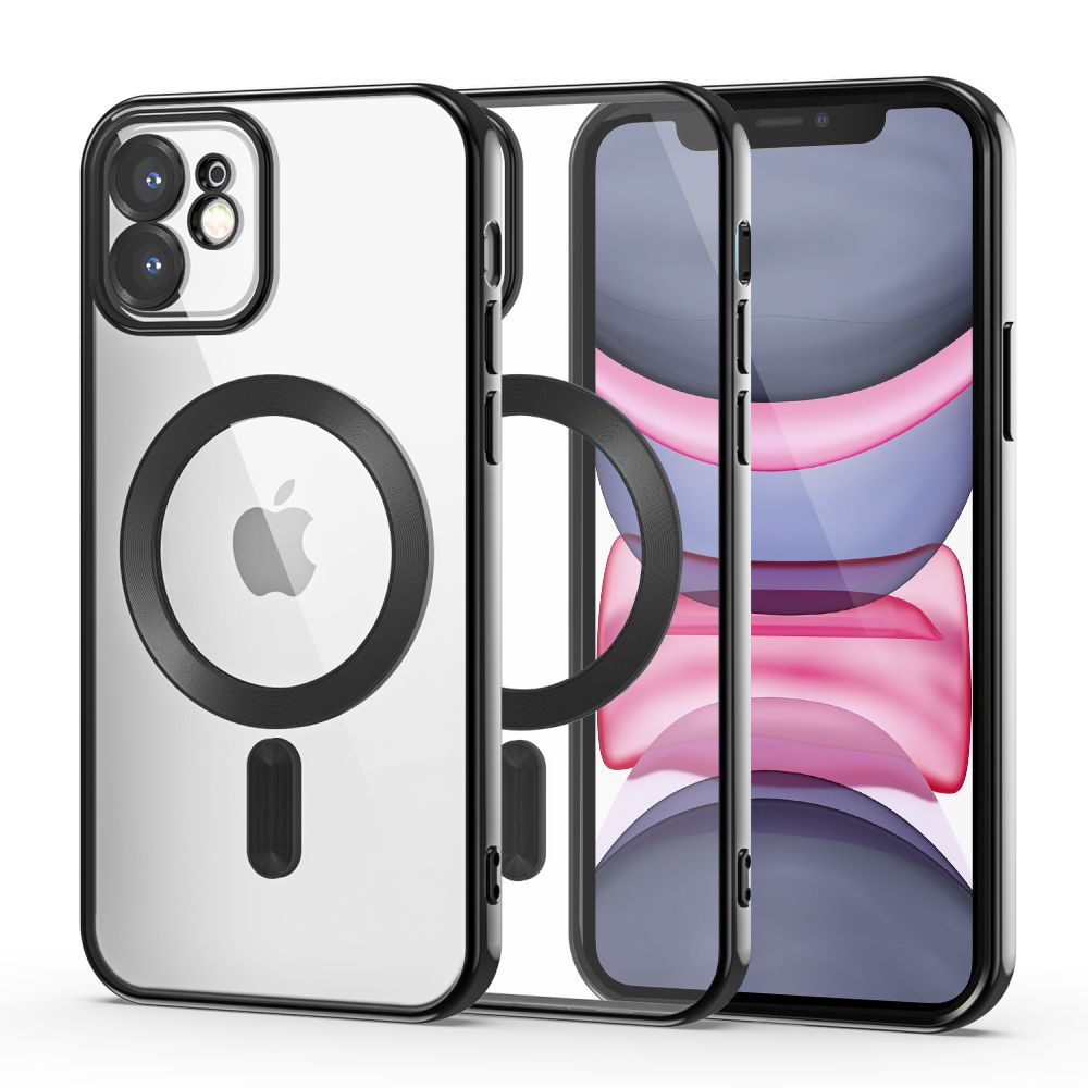 COQUE POUR IPHONE 11 HEYCASE MAGSHINE MAGSAFE NOIRE