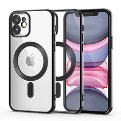 COQUE POUR IPHONE 11 HEYCASE MAGSHINE MAGSAFE NOIRE
