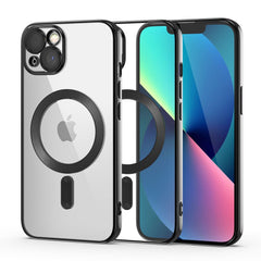 COQUE POUR IPHONE 13 HEYCASE MAGSHINE MAGSAFE NOIRE