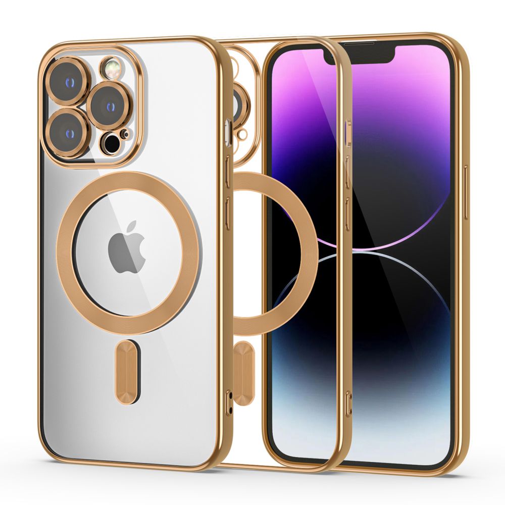 COQUE POUR IPHONE 14 PRO HEYCASE MAGSHINE MAGSAFE OR