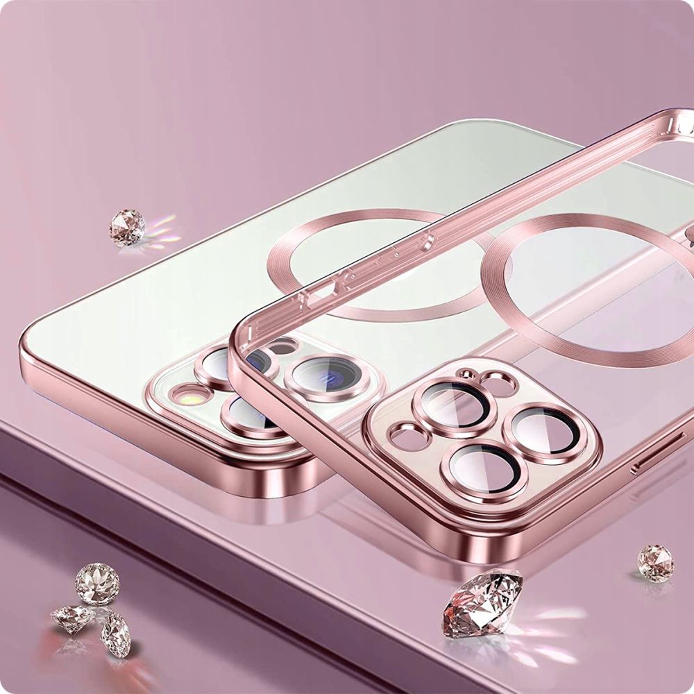 COUVERTURE HEYCASE MAGSHINE MAGSAFE IPHONE 14 VIOLET