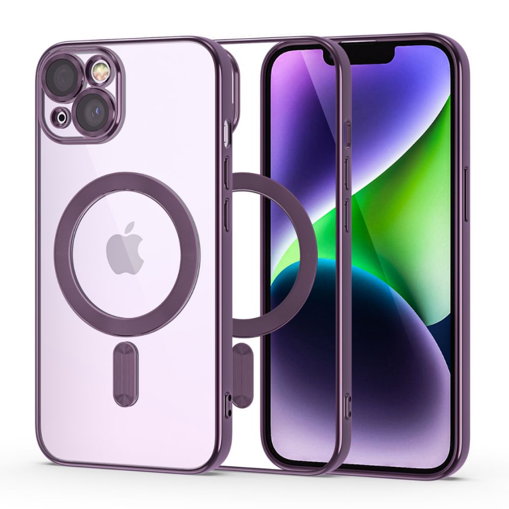 COUVERTURE HEYCASE MAGSHINE MAGSAFE IPHONE 14 VIOLET