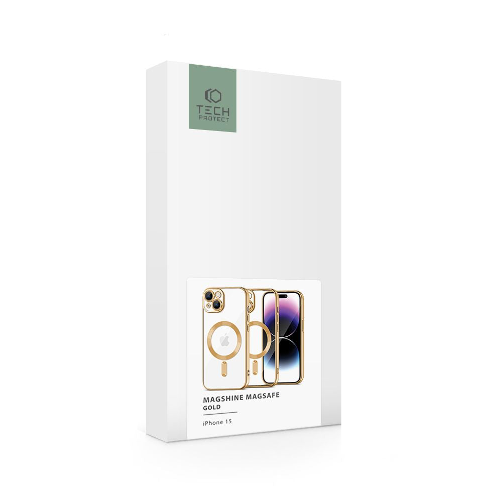 COUVERTURE TECH-PROTECT MAGSHINE MAGSAFE IPHONE 15 OR