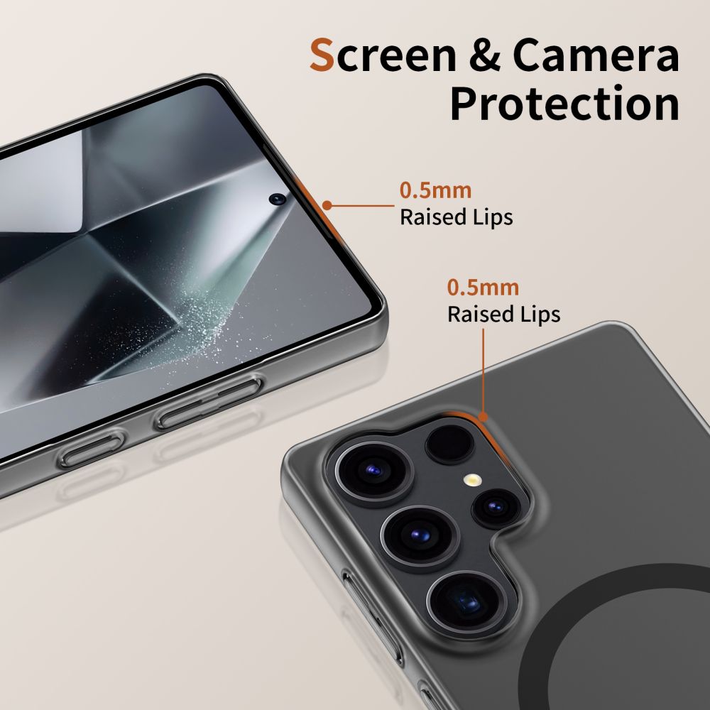 COUVERTURE TECH-PROTECT MAGSLIM MAGSAFE GALAXY S25 ULTRA MATTE/NOIR