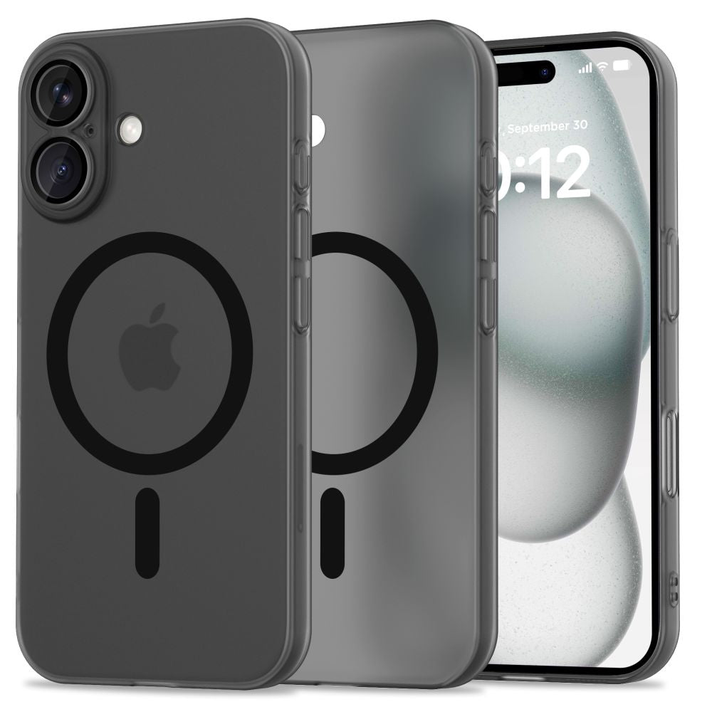 COQUE POUR IPHONE 16 TECH-PROTECT MAGSLIM MAGSAFE MATTE/NOIR