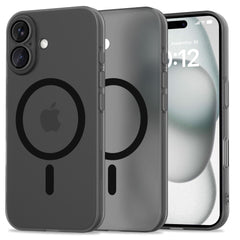 COQUE POUR IPHONE 16 TECH-PROTECT MAGSLIM MAGSAFE MATTE/NOIR