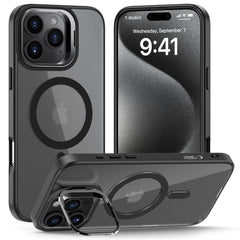 COUVERTURE TECH-PROTECT MAGSTAND MAGSAFE IPHONE 16 PRO NOIR MAT