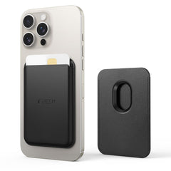 TECH-PROTECT MAGWALLET MAGSAFE PORTE-CARTES MAGNÉTIQUE UNIVERSEL NOIR