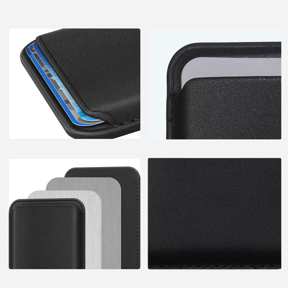 TECH-PROTECT MAGWALLET MAGSAFE PORTE-CARTES MAGNÉTIQUE UNIVERSEL MARRON