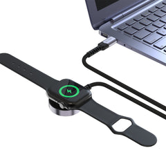 TECH-PROTECT MC01 ULTRABOOST CHARGEUR MAGNÉTIQUE CÂBLE TYPE-C 120CM APPLE WATCH NOIR