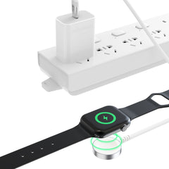 TECH-PROTECT MC01 ULTRABOOST CHARGEUR MAGNÉTIQUE CÂBLE TYPE-C 120CM APPLE WATCH BLANC