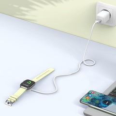 CÂBLE DE CHARGE MAGNÉTIQUE TECH-PROTECT MC02 ULTRABOOST 100CM POUR APPLE WATCH BLANC