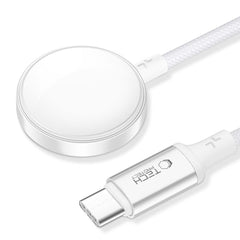 CÂBLE DE CHARGEUR MAGNÉTIQUE TYPE-C TECH-PROTECT MC02 ULTRABOOST 100CM POUR APPLE WATCH BLANC