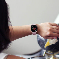BRACELET DOOP MILANESEBAND APPLE WATCH 6 / 7 / 8 / 9 / 10 / SE / ULTRA 1 / 2 (44 / 45 / 46 / 49 MM) NOIR