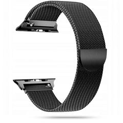 BRACELET DOOP MILANESEBAND APPLE WATCH 6 / 7 / 8 / 9 / 10 / SE / ULTRA 1 / 2 (44 / 45 / 46 / 49 MM) NOIR