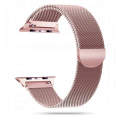 BRACELET DOOP MILANESEBAND APPLE WATCH 6 / 7 / 8 / 9 / 10 / SE / ULTRA 1 / 2 (44 / 45 / 46 / 49 MM) OR ROSE