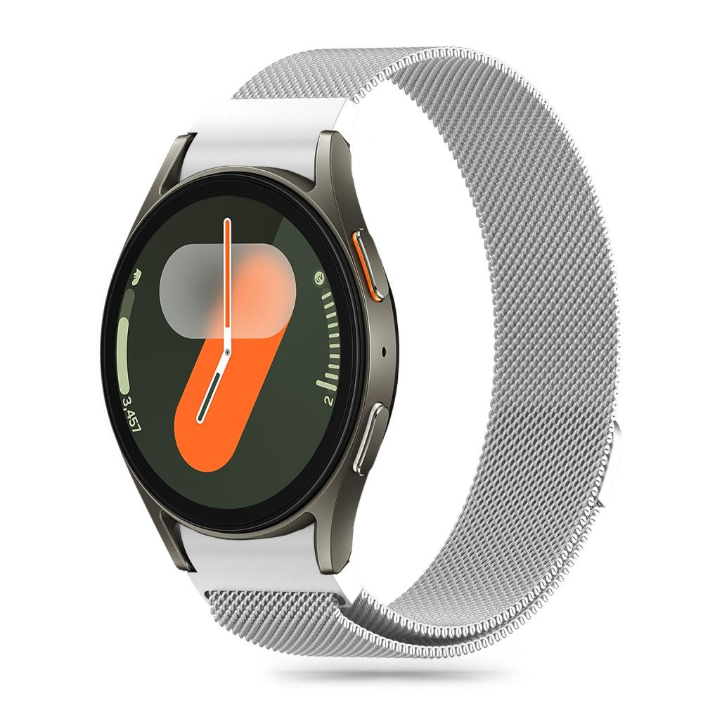 TECH-PROTECT MILANESEBAND SAMSUNG GALAXY WATCH 4 / 5 / 5 PRO / 6 / 7 / FE ARGENT