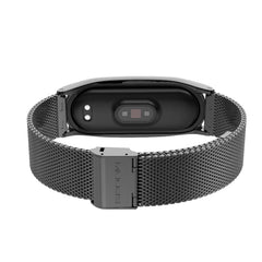 BRACELET POUR XIAOMI MI BAND 5 / 6 / 6 NFC DOOP MILANESE LOOP NOIR