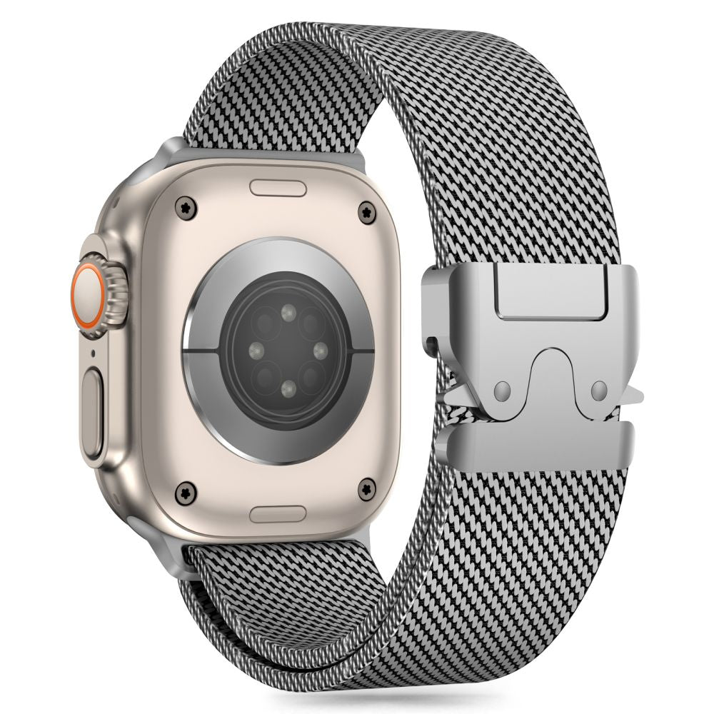 BRACELET TECH-PROTECT MILANO APPLE WATCH 6 / 7 / 8 / 9 / 10 / SE / ULTRA 1 / 2 (44 / 45 / 46 / 49 MM) ARGENT