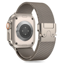 BRACELET TECH-PROTECT MILANO POUR APPLE WATCH 6 / 7 / 8 / 9 / 10 / SE / ULTRA 1 / 2 (44 / 45 / 46 / 49 MM) TITANE