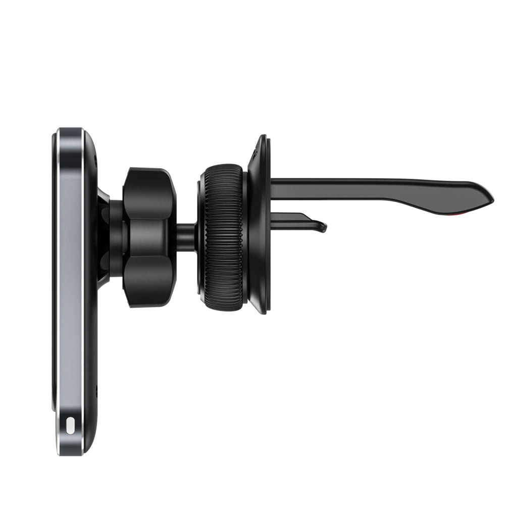 SUPPORT DE TÉLÉPHONE POUR VOITURE AVEC CHARGE SANS FIL TECH-PROTECT MM15W-V2 SUPPORT MAGNETIQUE MAGSAFE POUR VENTILATION CHARGEUR SANS FIL 15W NOIR