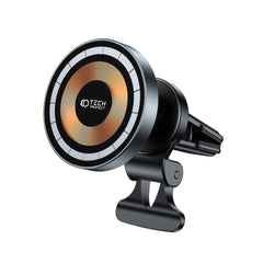 Support de téléphone pour voiture avec chargement sans fil TECH-PROTECT MM15W-V5 support magnétique MagSafe pour ventilation chargeur sans fil 15W noir