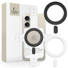 TECH-PROTECT MMP-100 BAGUE MAGNETIQUE MAGSAFE 2-PACK NOIR & BLANC