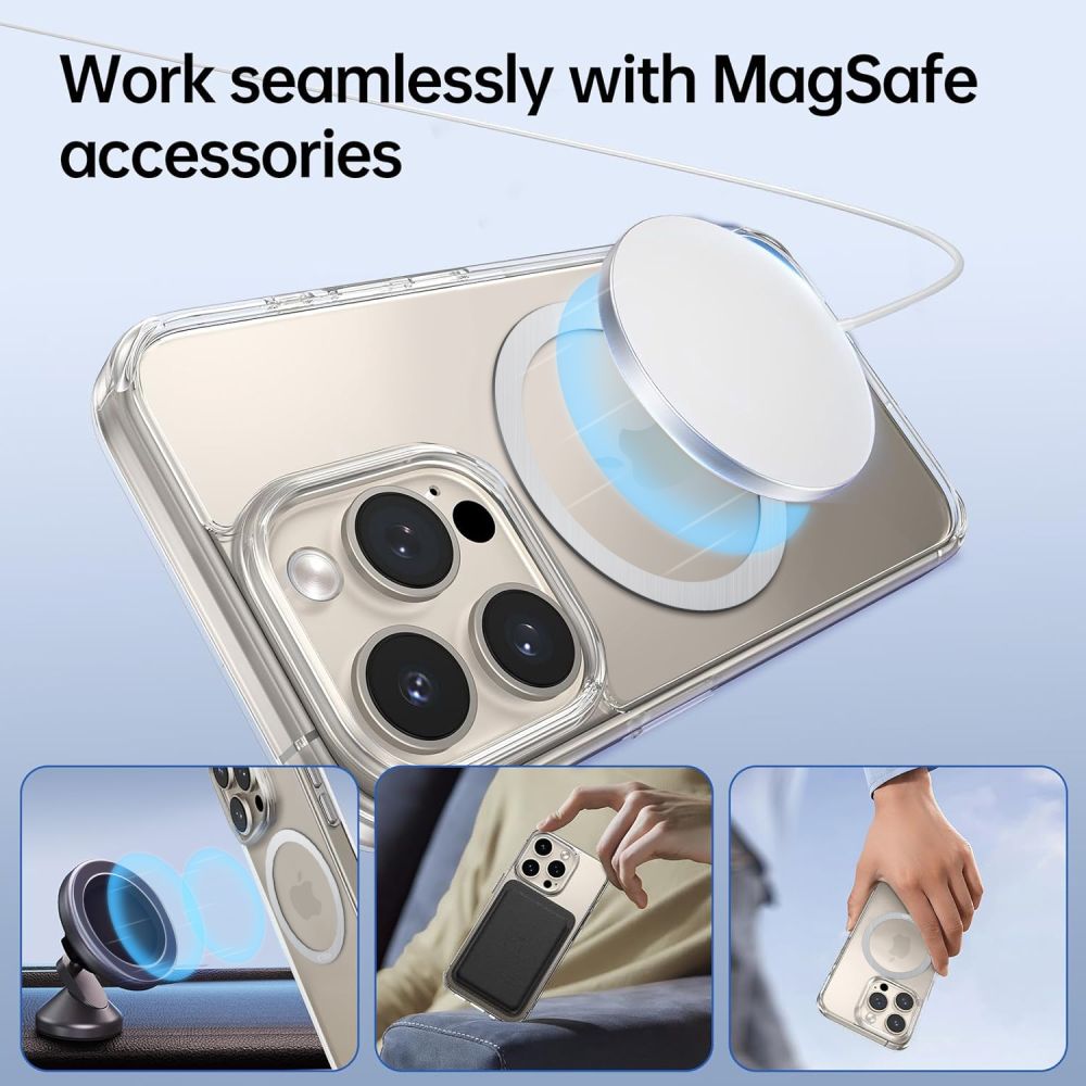 TECH-PROTECT MMP-110 2EN1 BAGUE MAGNETIQUE MAGSAFE ARGENT & ARGENT